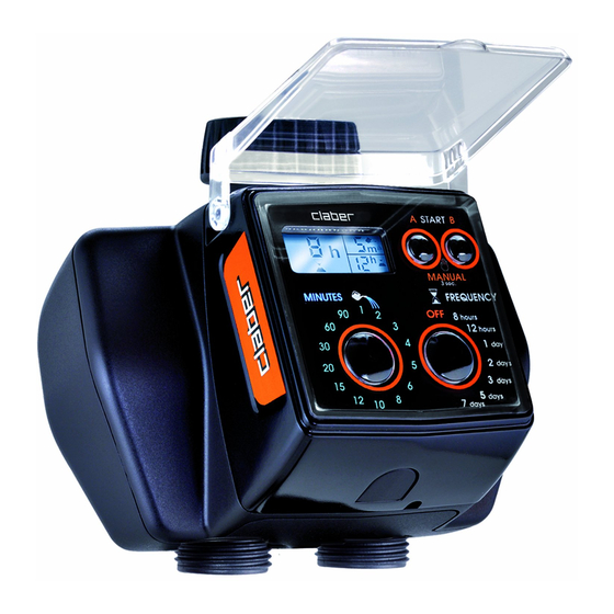claber 8488 Dual Select Quick Start Manual