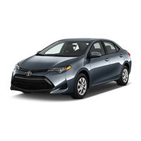 Toyota COROLLA 2018 Quick Reference Manual
