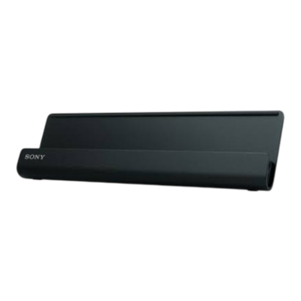 Sony SGPDS1 Operating Instructions