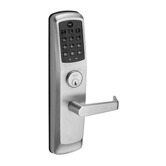 Yale nexTouch Installation And Programming Instructions