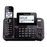 Panasonic 2-LINE KX-TG9552B Operating Instructions Manual