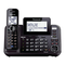 Cordless Telephone Panasonic 2-LINE KX-TG9552B Operating Instructions Manual