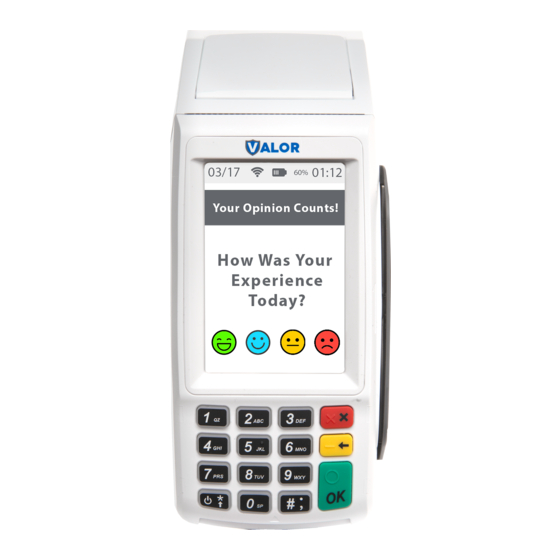 Valor VL100 Configuration And Connection Manual