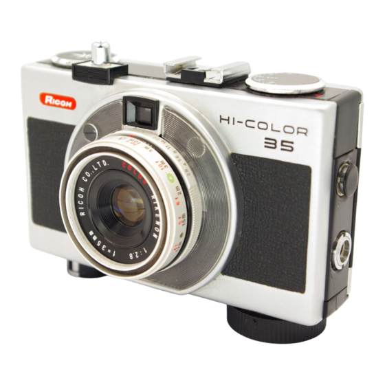 Ricoh HI-COLOR 35 Manual