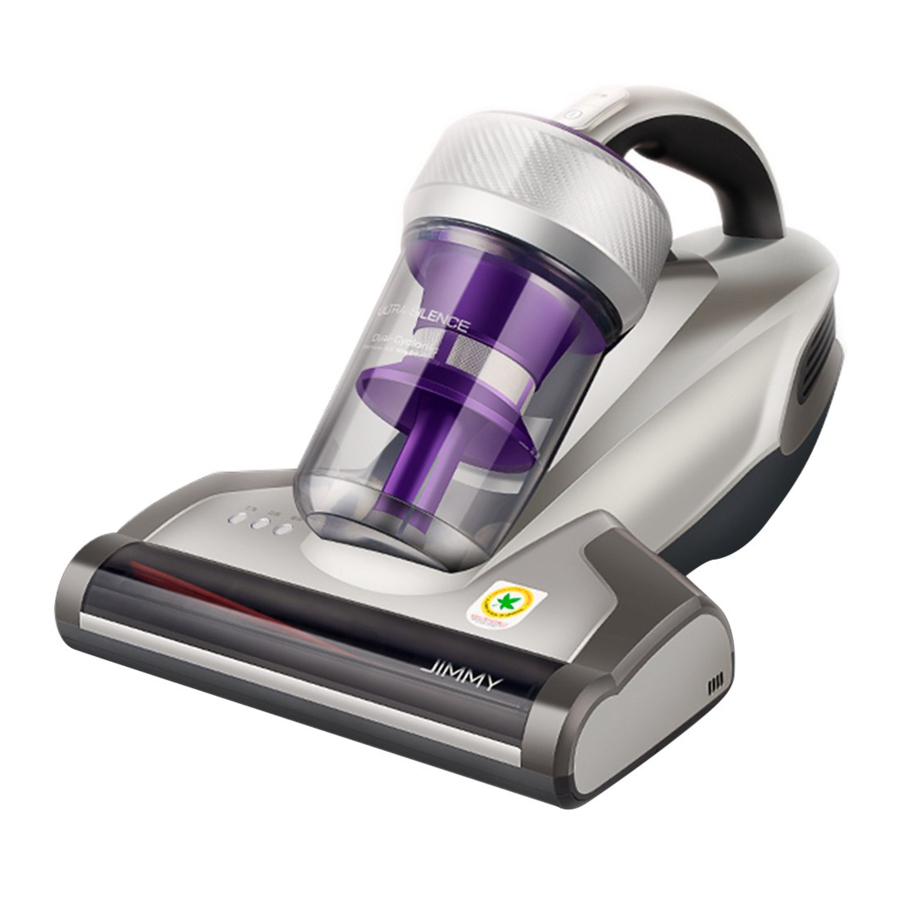 JIMMY JV35 - Anti-Mite Vacuum Cleaner Manual