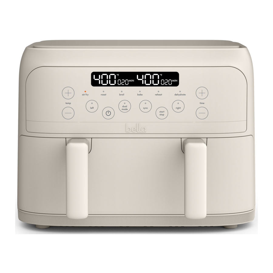 Bella 4QT TriZone Manual