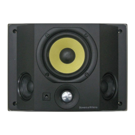 Bowers & Wilkins CDS6 Owner's Manual