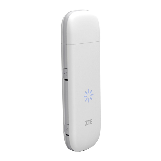 Zte MF823 Quick Start Manual