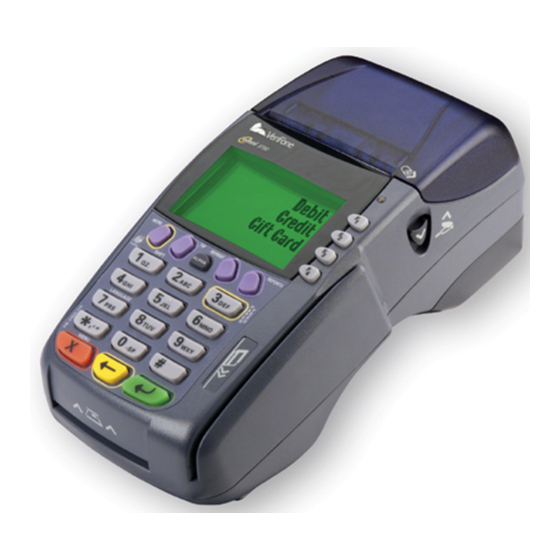 First Data OMNI 3750 Quick Reference Manual
