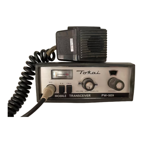 Tokai PW-5024 Owner's Manual