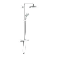 Hans Grohe Crometta E240 Showerpipe 26185000 Instructions For Use/Assembly Instructions