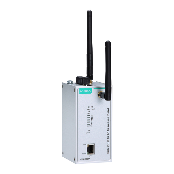 Moxa Technologies AWK-1131A Quick Installation Manual