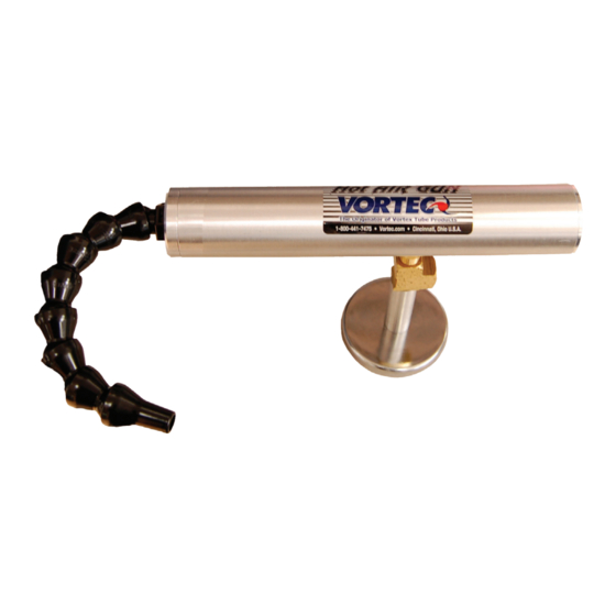 Vortec 609 Operation & Safety Instructions