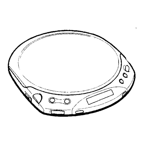 Sony D-E226CK Primary User Manual
