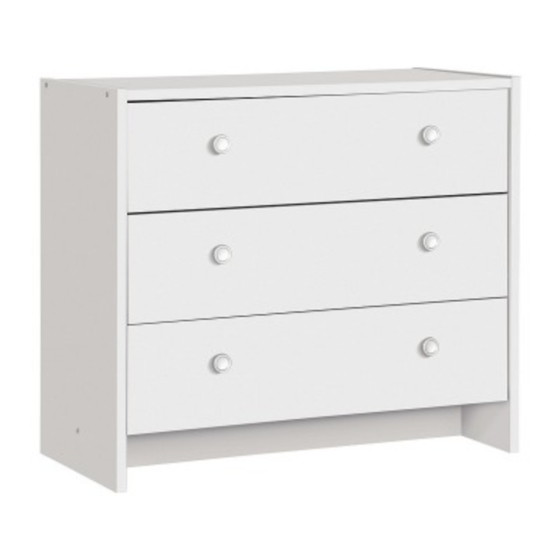 Argos Seville 151/3297 3 Drawer Chest Manuals