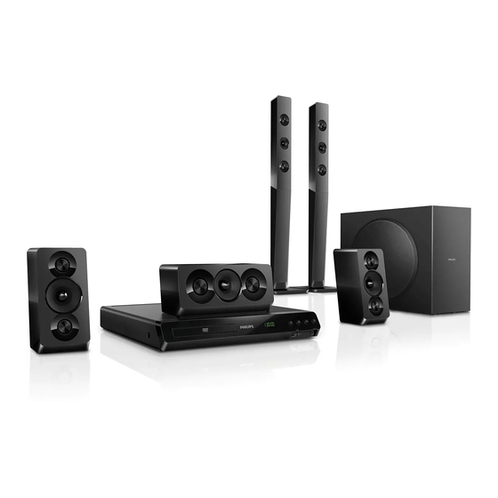 Philips HTD5570/93 Home Theater System Manuals