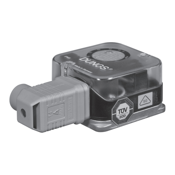 Dungs GW A2 Series Instructions Manual