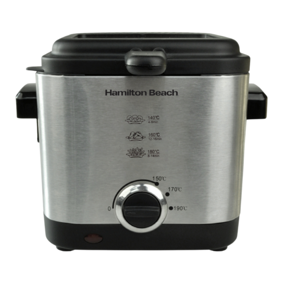Hamilton Beach 35014-IS Fryer Manuals