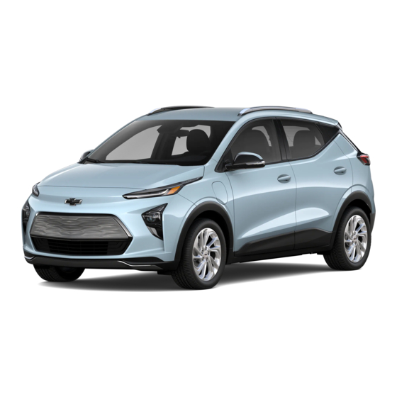 Chevrolet Bolt EUV 2023 Owner's Manual