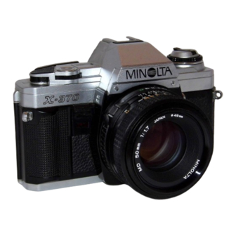Minolta X-370 Owner's Manual