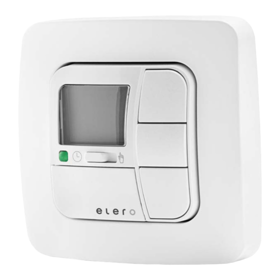 elero AstroTec 28 060.0001 Operating Instructions Manual