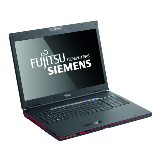 Fujitsu Siemens Computers Amilo Xa 3530 Getting Started