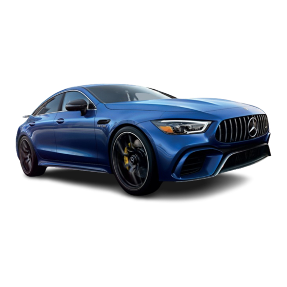 Mercedes-Benz AMG GT 63 S 4MATIC+ 2019 Operator's Manual
