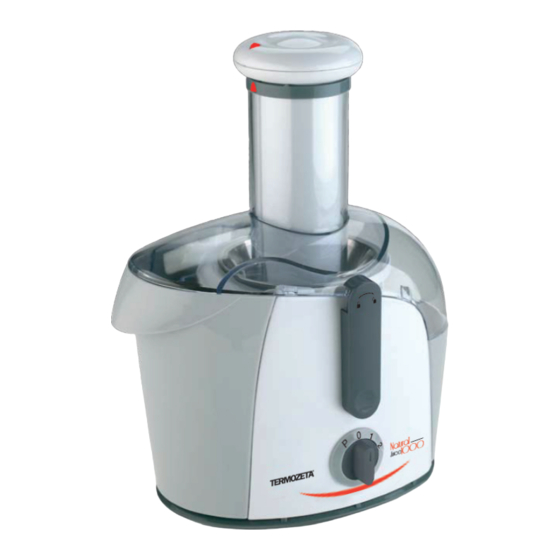 Termozeta NATURAL JUICE 1000 Instruction Manual