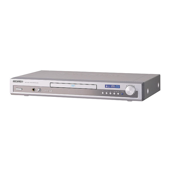 Samsung DVD-E232 User Manual