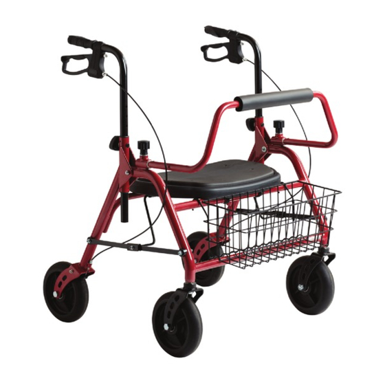 Cobi Rehab XXL-Rehab Rollator King User Manual