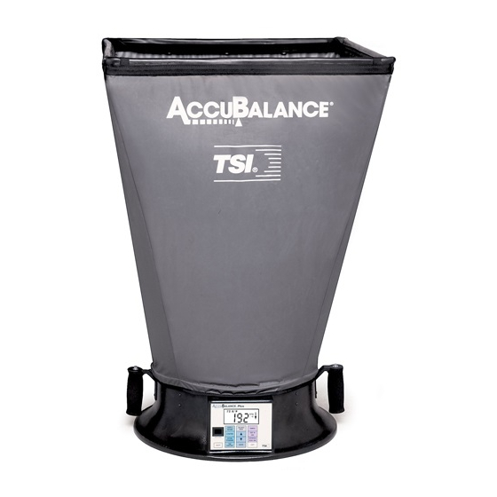 TSI Instruments AccuBalance 8370 Operation And Service Manual
