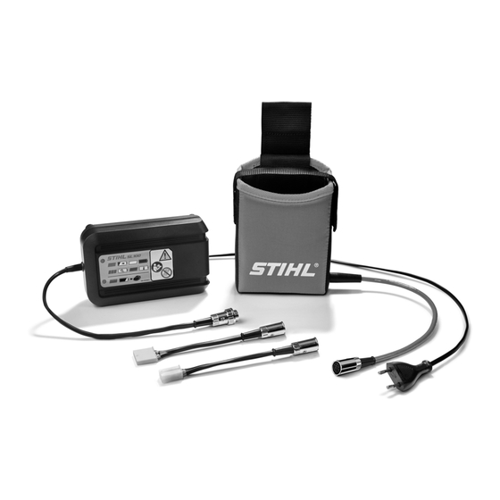 Stihl SL 100 Instruction Manual