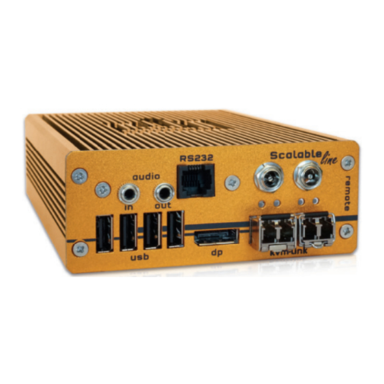 KVM-TEC ScalableLine KT-6990L Manual