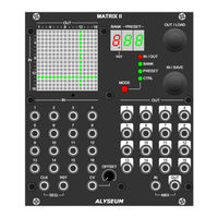 Alyseum MATRIX II User Manual