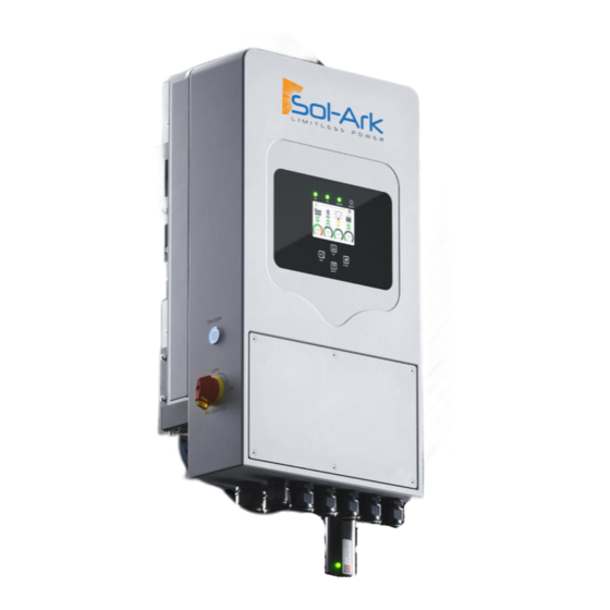sol-ark 8K-1P-N Installation Manual And User's Manual