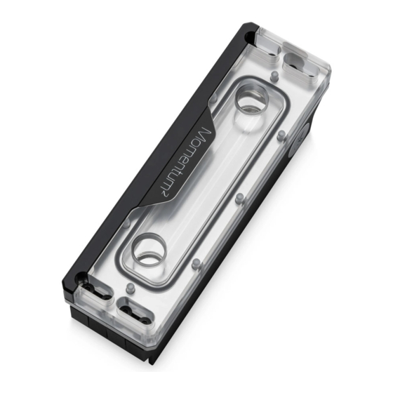 EK-Quantum Momentum2 Quad RAM Module Set User Manual