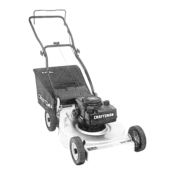 Craftsman 2One 917.383280 Owner's Manual