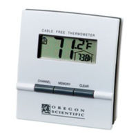Oregon Scientific MTR101 User Manual
