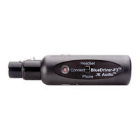 Jk Audio BlueDriver-F3 User Manual