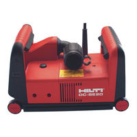 Hilti DC-SE20 Operating Instructions Manual