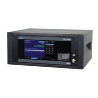 mensor CPC8000 Operating Instructions Manual
