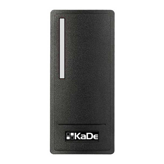 Kade KDH-C330U-BLACK Installation Manual