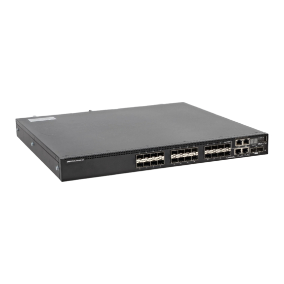 Dell EMC N3024ET-ON Getting Started Manual