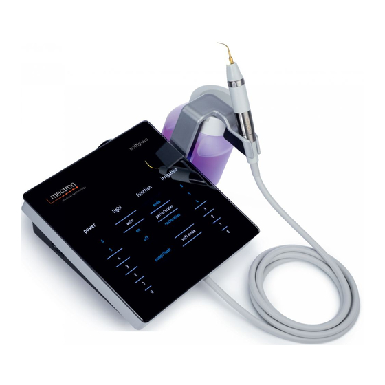 mectron MULTIPIEZO PRO Use And Maintenance Manual