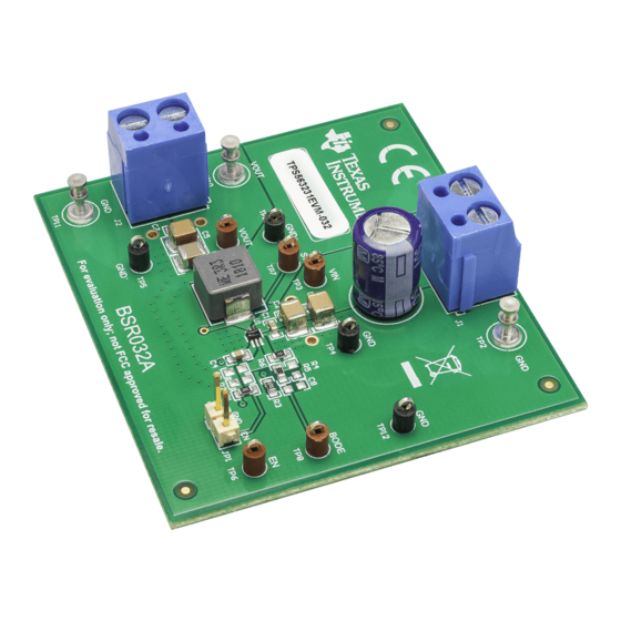 Texas Instruments TPS563231EVM-032 User Manual