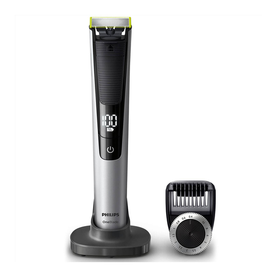 Philips OneBlade Pro Face QP6520/25 Manual