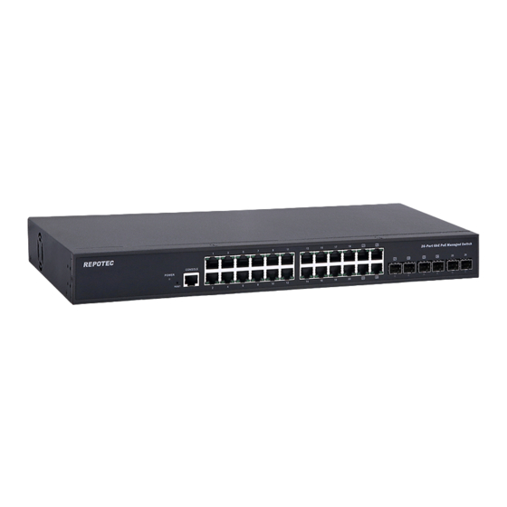Repotec GEPOESM-ESW26K Series Installation And Getting Started Manual