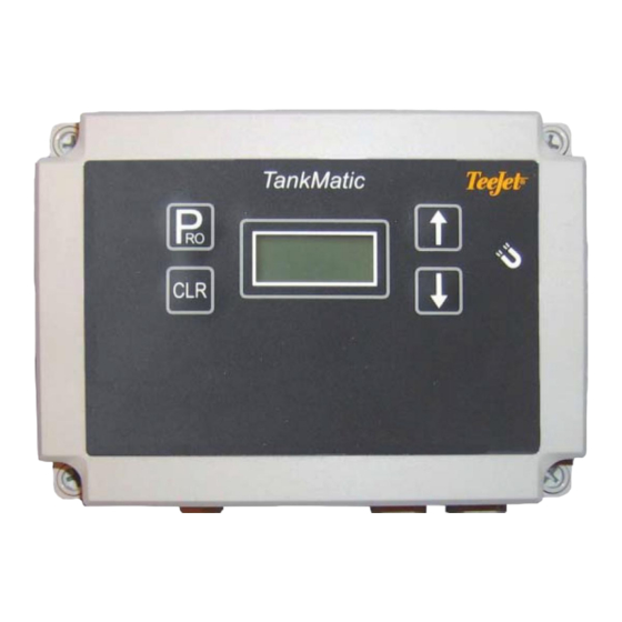 TeeJet Tankmatic User Manual