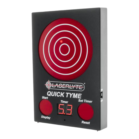 Crimson LASERLYTE QUICK TYME TLB-QDM Quick Start Manual