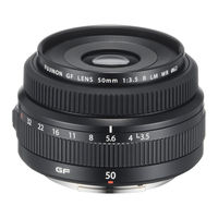 FujiFilm GF50mmF3.5 R LM WR Owner's Manual